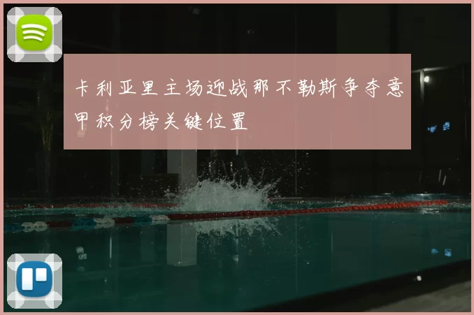 卡利亚里主场迎战那不勒斯争夺意甲积分榜关键位置